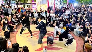 [STREET ARTIST] ONE OF. WITH AUDIENCE. INTERACTIVE HONGDAE BUSKING. 250424.