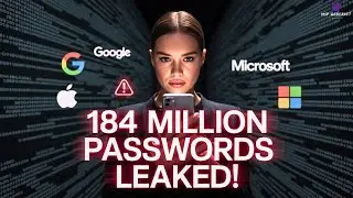184 Million Passwords Leaked! Apple, Google, Instagram Users at Risk | Data Breach Explained #data