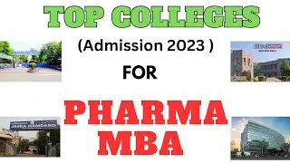 TOP PHARMA MBA COLLEGES || Admission, Courses, Fees, Placement | GPAT & NON GPAT