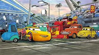Draw CARS 3 CRUZ RAMIREZ at Florida Speedway Pit Stop . Drawing and Coloring Pages | Tim Tim TV