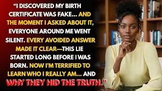 I discovered my birth certificate was fake and everyone avoided my questions.