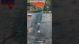 Ukrainian Troops Destroy Russian tanks in the Donetsk region #shorts