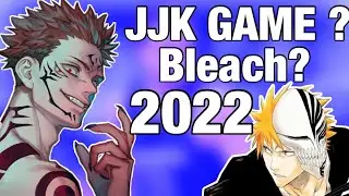 NEW ANIME GAME NEWS! CC2 NEW GAME 2022?! BLEACH GAME? JUJUTSU KAISEN GAME?