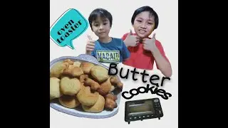 Butter cookies using oven toaster