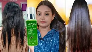 Jovees Rosemary Hair Spray for Thicker Hair Honest Review 😱 rosemary water hair growth