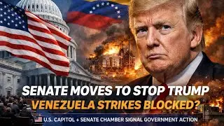 SENATE MOVES TO STOP TRUMP:  WAR POWERS RESOLUTION