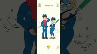 Draw police tricky puzzles level of 97