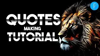 How to Make SHER Quotes Post | Pixellab Editing