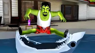 Scary Stranger 3D Level 11 A Jaw-Some Prank