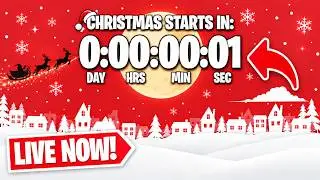 CHRISTMAS🎅COUNTDOWN LIVE🔴 24/7 & How Long Till Christmas 2026!?
