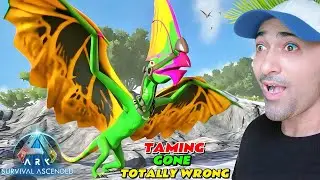 TAMING THE HARDEST FLYER IN ARK😱 TAPEJARA | ARK SURVIVAL ASCENDED