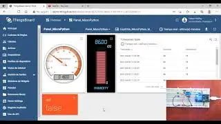 NodeMCU, MicroPython y ThingsBoard DHT11