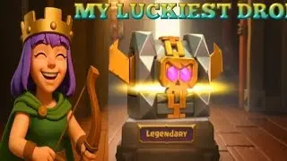 Got a LEGENDARY Drop for the Queen👑💥| Treasure Hunt🎁🔥| clash of clans |#clashofclans #coc #supercell