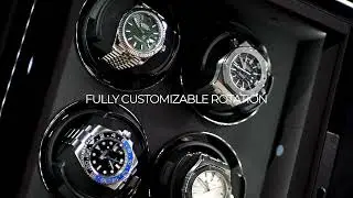 Fusion 4 Macassar Watch Winder by Billstone