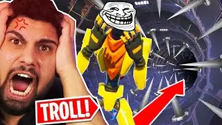 VERSUCHE NICHT AUSZURASTEN in diesem Fortnite TROLL MEME ESCAPE ROOM!