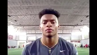 Ohio State quarterback Justin Fields: 