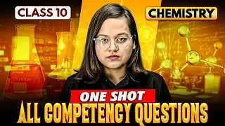 All Competency Questions in One Shot | Class 10 Chemistry Term 2 | Nikita Ma'am