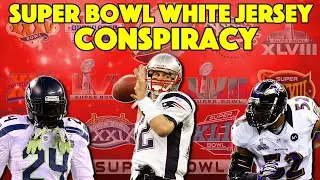 Super Bowl WHITE JERSEY Conspiracy