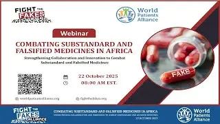 Webinar: Combating Substandard and Falsified Medicines in Africa