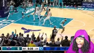 Brandon Miller Is FLYING!! NETS vs HORNETS NBA Season Opener Highlights (reaction)