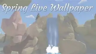 Spring Live Wallpaper - Polygon