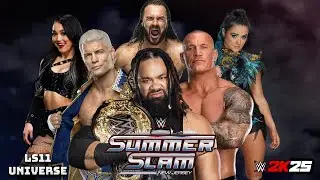 WWE 2K25 Universe Mode 