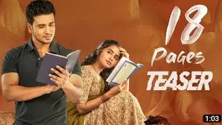 18 Pages New movie Teaser || Nikhil Siddharth || Anupama || Sukumar Writings ||