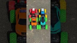 five remote control Rc cars with out remote operated 🍢#shorts