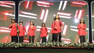Education theme dance performance by the class 5th girls LSEMS Hulikatti #bagevadi