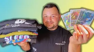 You Pull a Hit I put a Shirt On! Pokemon Card Opening RipNShip