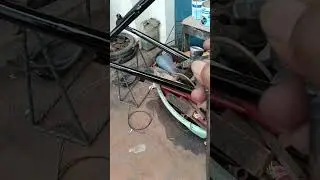 spray chrome frame sepeda biaya murah#commuterbike #repaint #federal #custom