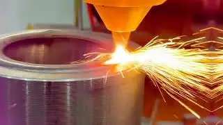 Laser cladding of corrosion-resistant materials, additive manufacturing