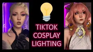 my budget tiktok cosplay lighting set up
