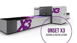 Installation und Einrichtung - ONSET X3 bei Druckpunkt GmbH & Co. KG