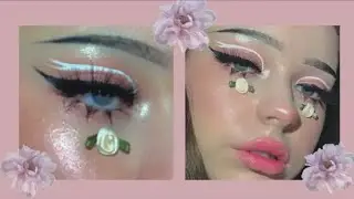 ✧☁️･ﾟ: *✧👼🏻･ﾟ:* a floral angelic look/tutorial*:☁️･ﾟ✧*:🌷･ﾟ✧