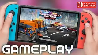 Emergency Driver Simulator Switch Gameplay | Emergency Driver Simulator Nintendo Switch
