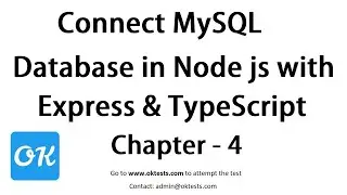 Ch 4 - How to Connect Remote MySQL Database in Node JS with TypeScript