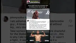 Johnny Walker Reacts to Valter Walker vs Zion Clark 😳🔥 #ufc