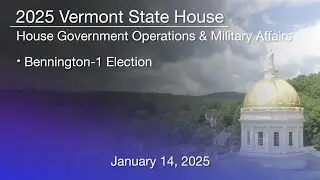 Vermont State House - Bennington -1 Election 1/14/2025