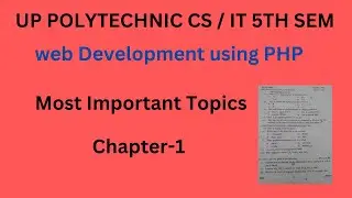 PHP PAPER CS 5th Sem/tech4science//bteup latest news today//php paper 2022//php hindi, || upbte news
