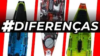 Diferen&ccedil;as entre Iron, Raptor e Predador, Qual o Melhor Caiaque de Pesca | Caiaque Milha Nautica