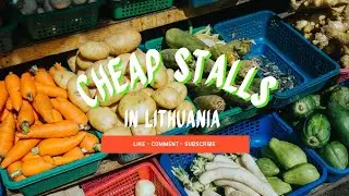 Cheap stalls in lithuania | Local market in lithuania