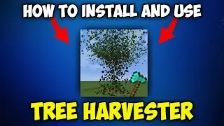 How to Install and Use Tree Harvester in Minecraft 1.21.3