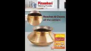 #Pitambari shining powder#cleaning#