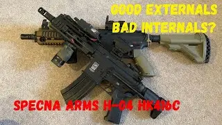 Specna Arms Airsoft SA - H04 HK416c Review