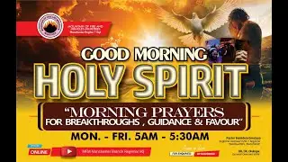 🔴Good Morning Holy Spirit Online Prayer @ MFM Manchester Regional HQ 06-01-2026