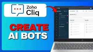 How to Create a Bot in Zoho Cliq (Full Guide) 2026!