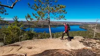 Hiking Booth&rsquo;s Rock Trail in Algonquin Park