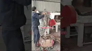 Manufacturer of fabric shredders, leather shredders, waste fabric shredders