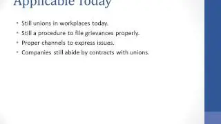 Labor Relations